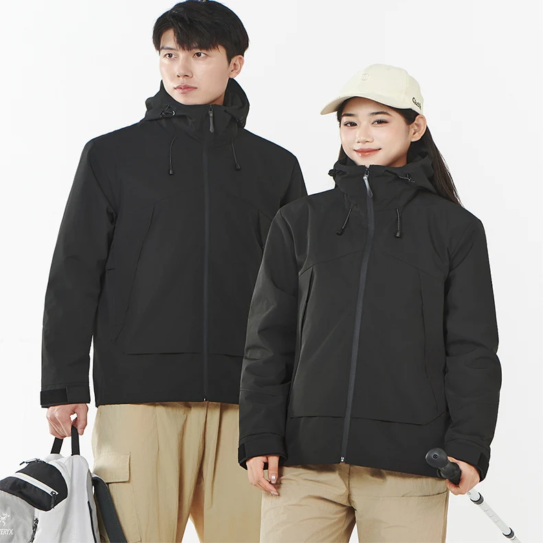 Outdoor Tee-in-One Men's Windproof Jaet Waterproof Polyester Fiber Long Sve Hooded Zipper Closure Color Casual J...
Outdoor Tee-in-One Men's Windproof Jaet Waterproof Polyester Fiber Long Sve Hooded Zipper Closure Color Casual J...