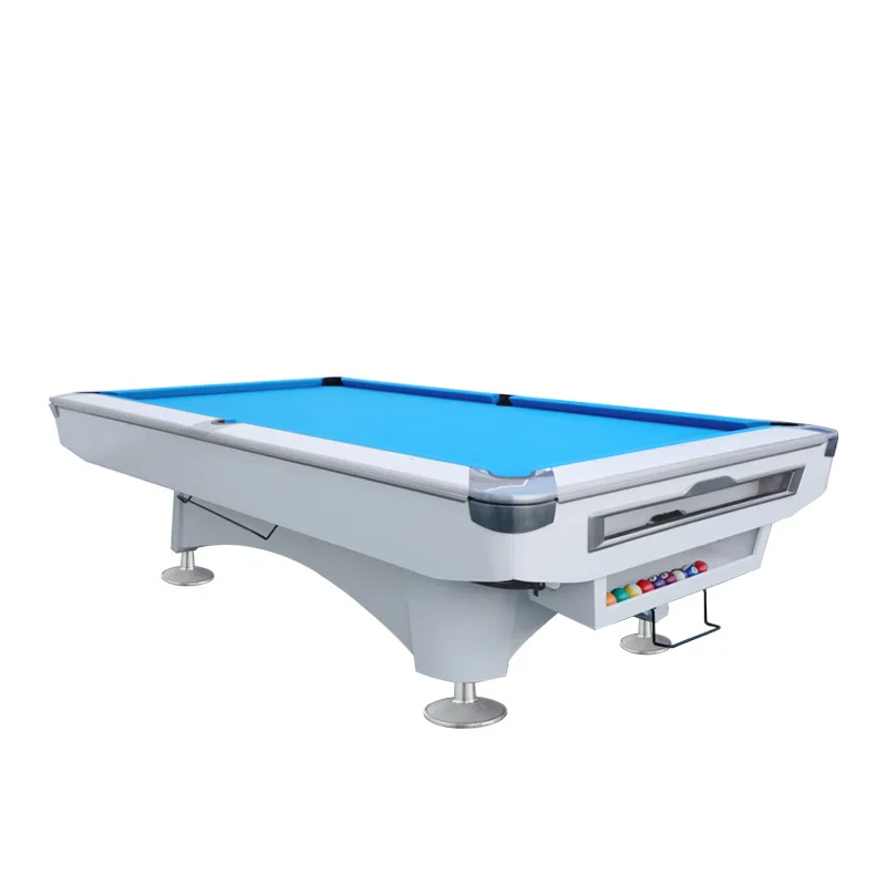 Marble pool table standard adult American billiards table 6th generation commercial automatic return table 2 in 1
Marble pool table standard adult American billiards table 6th generation commercial automatic return table 2 in 1