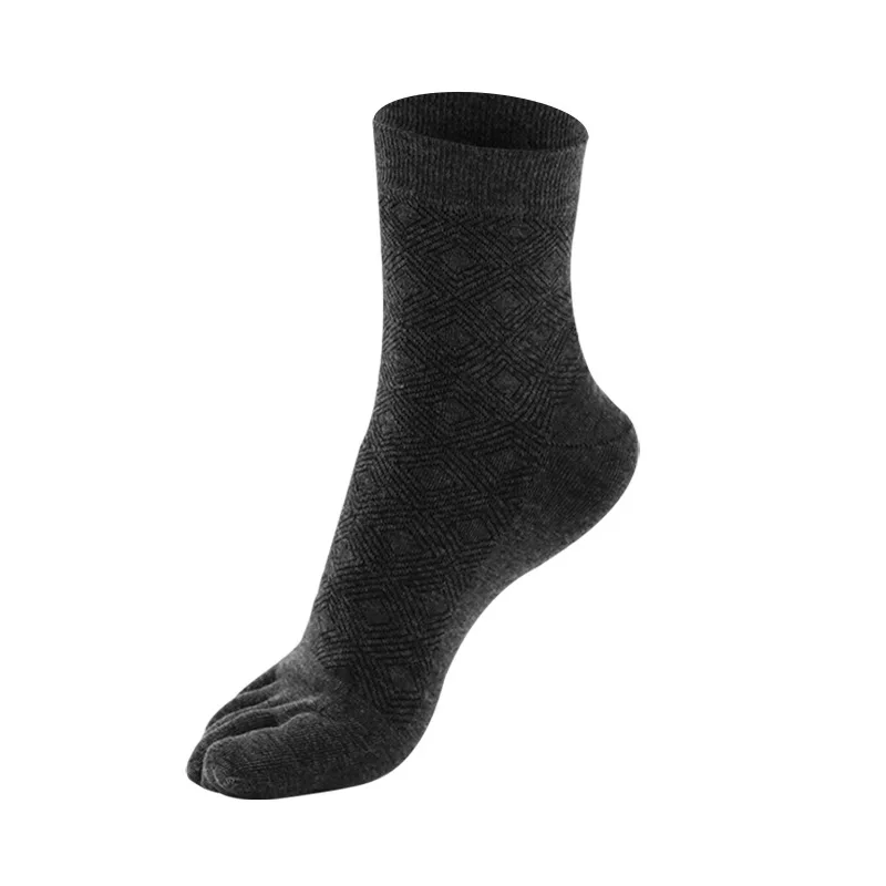 Five-finger Socks Men Pure Cotton Socks Long Tube Five-toed Solid Color Business Five-toe Socks Set
Five-finger Socks Men Pure Cotton Socks Long Tube Five-toed Solid Color Business Five-toe Socks Set