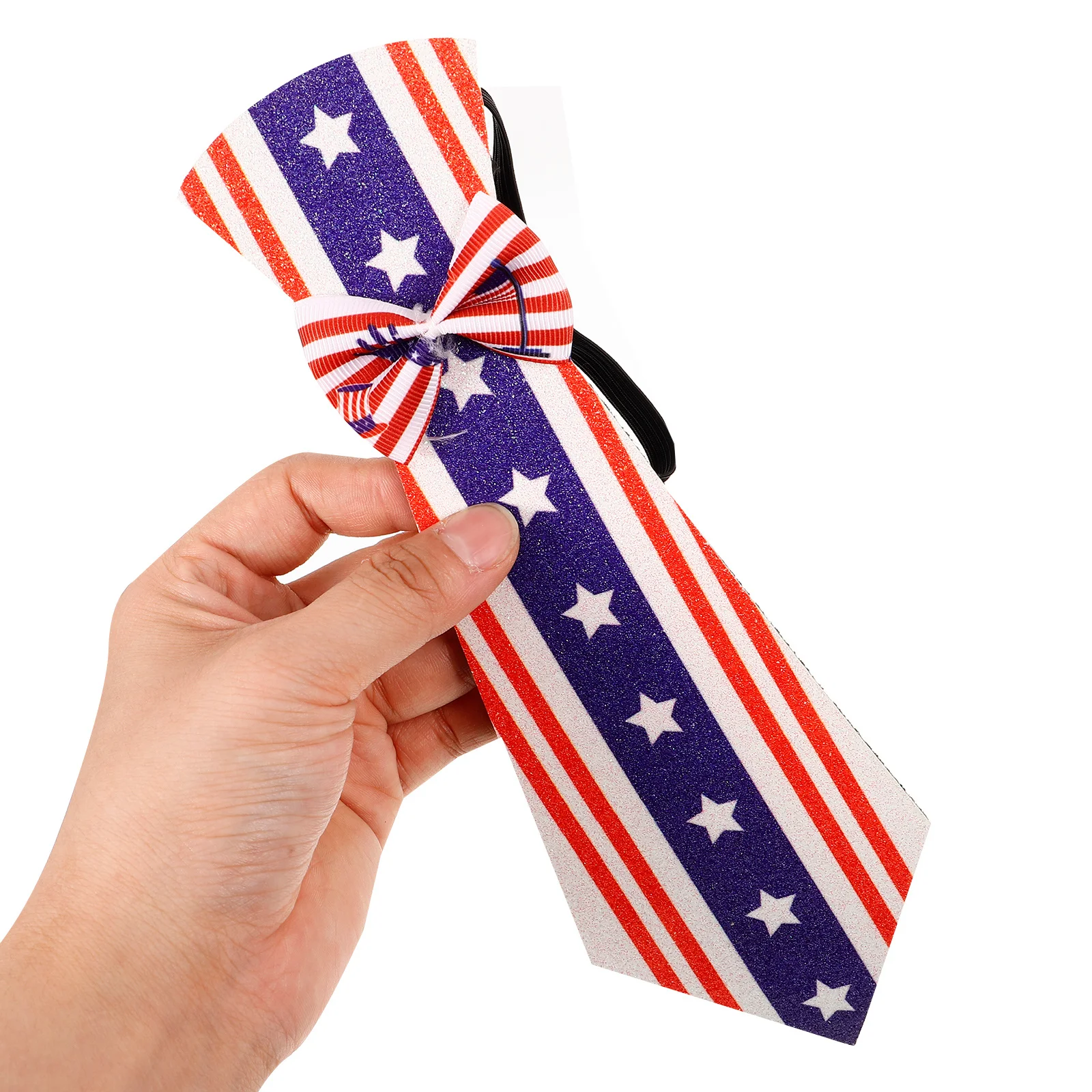 Lightweight Independence Day Necktie Usa Knotting Free Reusable Party Tie Patriotic Costume Accessory Independence Day Necktie
Lightweight Independence Day Necktie Usa Knotting Free Reusable Party Tie Patriotic Costume Accessory Independence Day Necktie