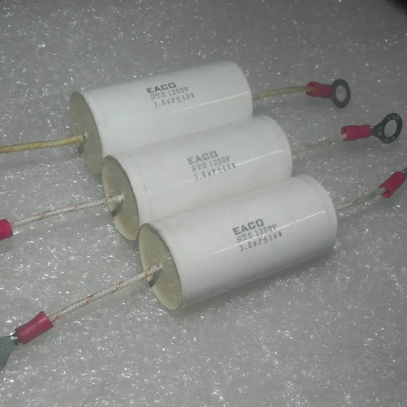 1PCS EACO STS 1200V 3UF 3.0MFD 1200VDC 306J IGBT Protective absorption thin film capacitors
1PCS EACO STS 1200V 3UF 3.0MFD 1200VDC 306J IGBT Protective absorption thin film capacitors