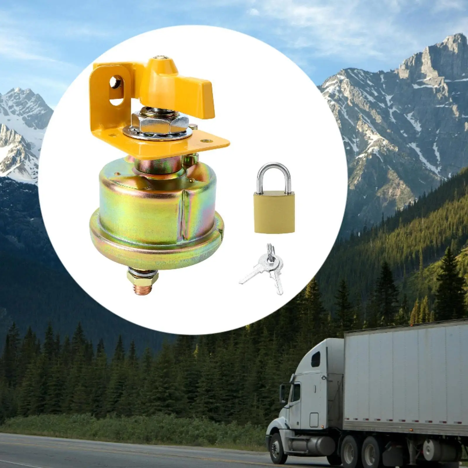 Battery Isolator Switch 300A Lockable Metal Copper Safety Cut Off for Vehicle Auto Boat RV ATV Accessories
Battery Isolator Switch 300A Lockable Metal Copper Safety Cut Off for Vehicle Auto Boat RV ATV Accessories