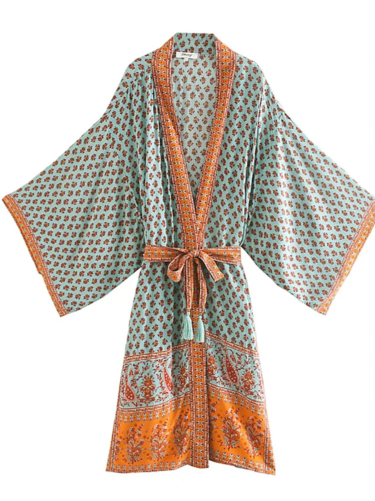 Oversized Beach Kimono With Sashes Bohemian Vintage Slim Sexy Long Cardigan Women Big Sleeve Fringe Cotton Cover-Up
Oversized Beach Kimono With Sashes Bohemian Vintage Slim Sexy Long Cardigan Women Big Sleeve Fringe Cotton Cover-Up