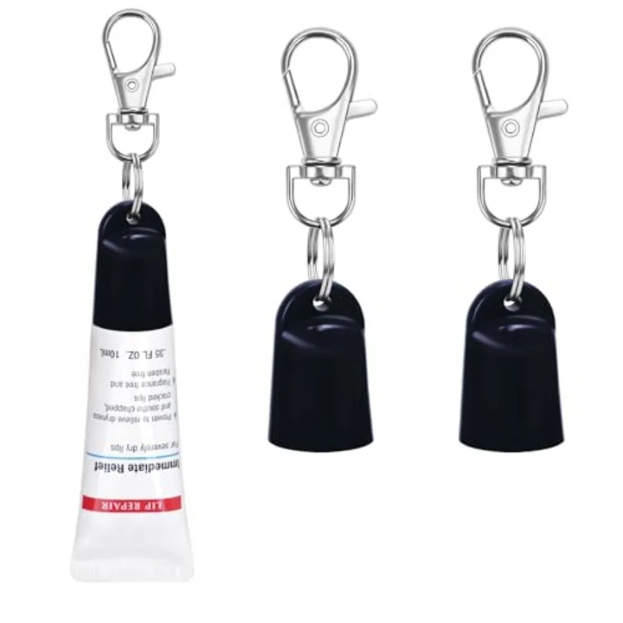 2 Pcs Keychain Holder for Aquaphor Lip Repair- Polypropylene Cap Accessory - Fit Lip Balm Keychain
2 Pcs Keychain Holder for Aquaphor Lip Repair- Polypropylene Cap Accessory - Fit Lip Balm Keychain