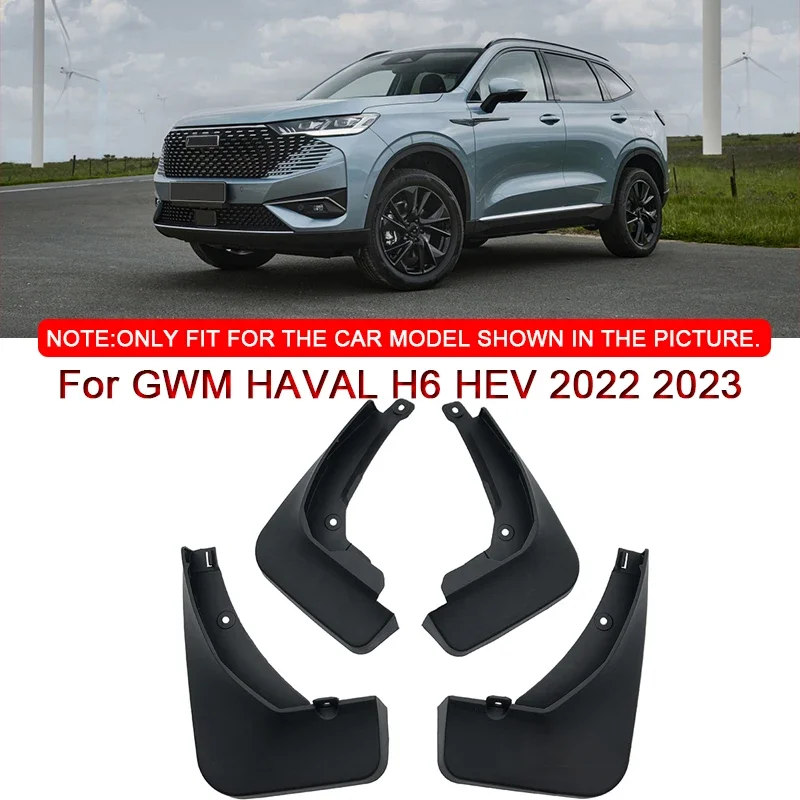 For GWM HAVAL H6 HEV 2022 2023 Car Styling ABS Car Mud Flaps Splash Guard Mudguards MudFlaps Front Rear Fender Auto Accessories
For GWM HAVAL H6 HEV 2022 2023 Car Styling ABS Car Mud Flaps Splash Guard Mudguards MudFlaps Front Rear Fender Auto Accessories