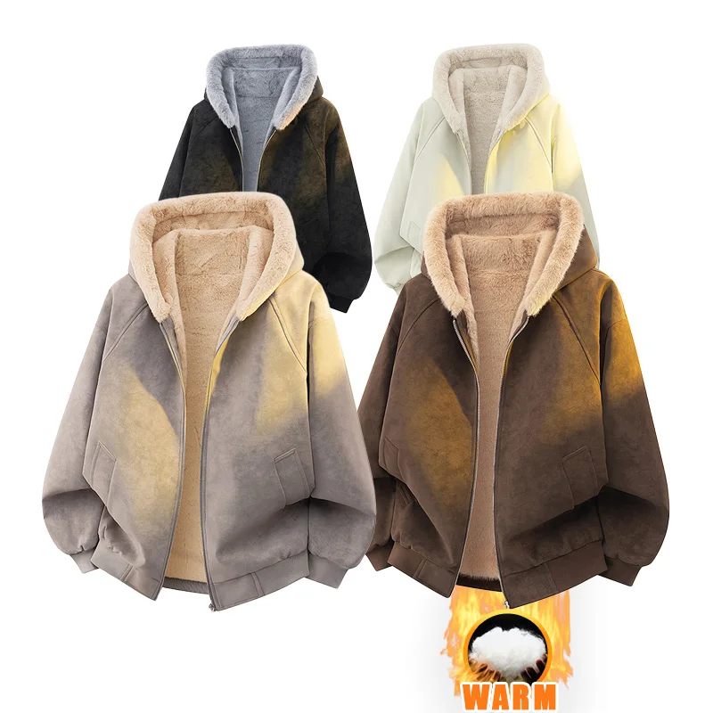 Зимняя новая стильная бархатная куртка с капюшоном в стиле горной скульптуры плюс бархатное утепленное теплое пальто для пар, хлопковое пальто
Зимняя новая стильная бархатная куртка с капюшоном в стиле горной скульптуры плюс бархатное утепленное теплое пальто для пар, хлопковое пальто