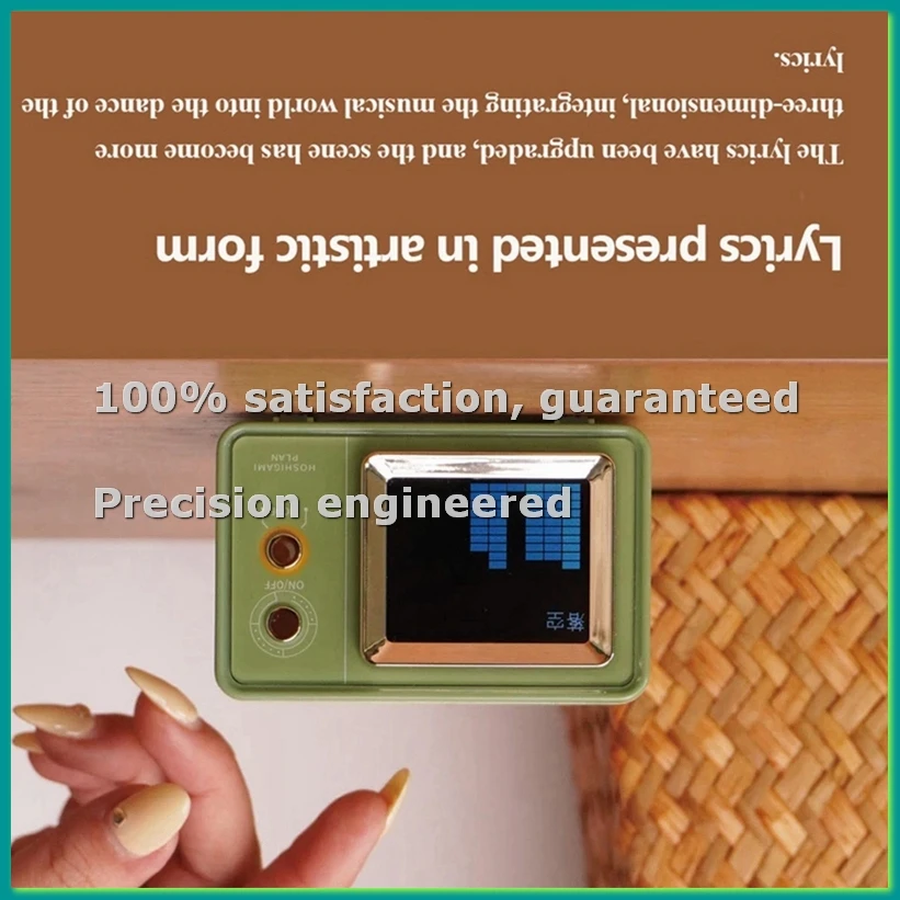 Retro Bluetooth Speaker Vintage Audio Sound System Wireless MP3 Music Player Support Lyrics Display Calendar Green-TCES
Retro Bluetooth Speaker Vintage Audio Sound System Wireless MP3 Music Player Support Lyrics Display Calendar Green-TCES