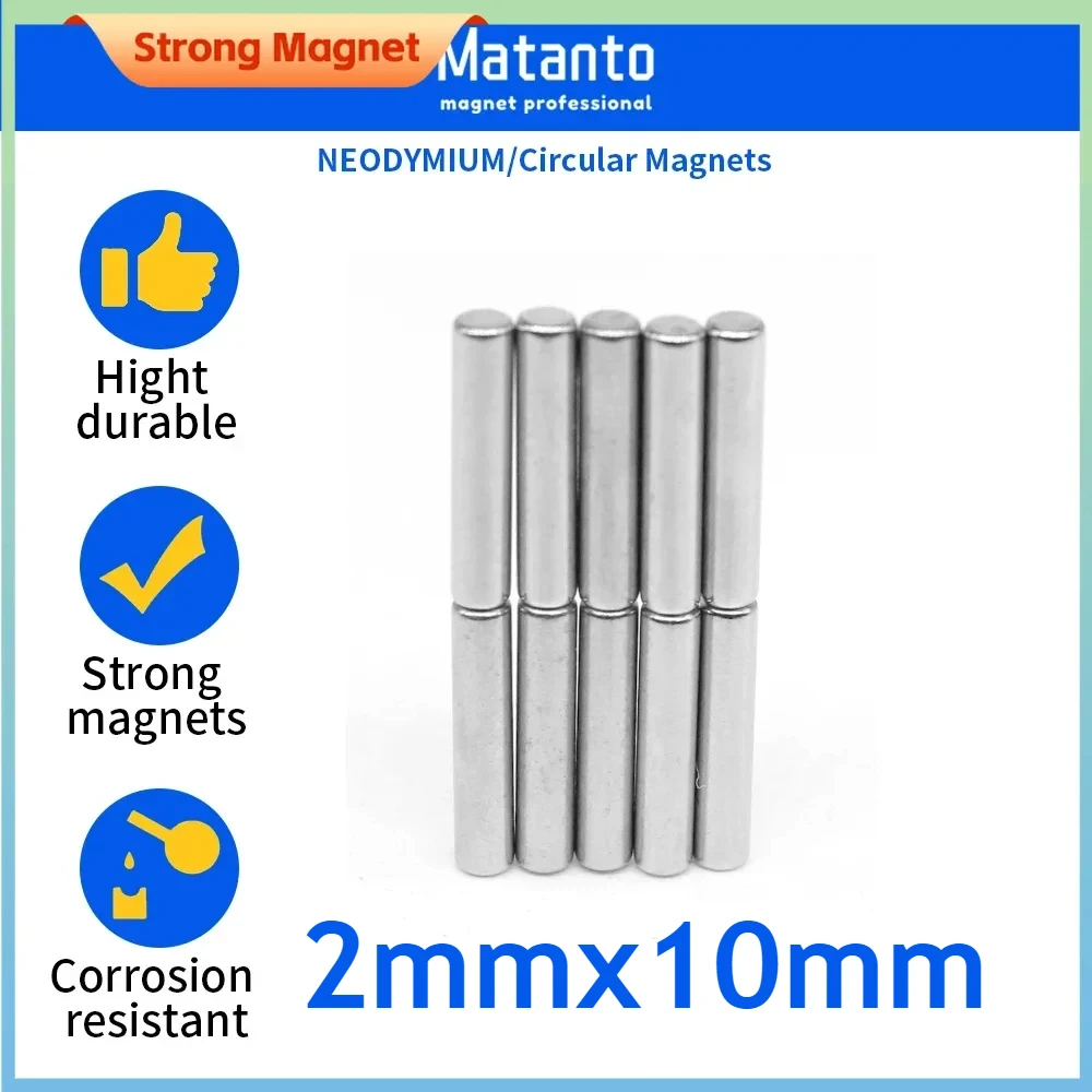 50/100/200/500PCS 2x10mm Small Mini Round Magnet Long Powerful Magnet Permanent NdFeB Strong Magnet Disc Strong Magnet
50/100/200/500PCS 2x10mm Small Mini Round Magnet Long Powerful Magnet Permanent NdFeB Strong Magnet Disc Strong Magnet