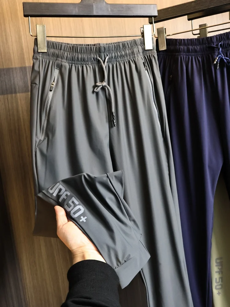 Ice Silk Cool Feeling UPF50 Summer Men's Outdoor Sports Casual Pants Elastic Waist Straight Leg Breathable Quick Dry Sweat Ab...
Ice Silk Cool Feeling UPF50 Summer Men's Outdoor Sports Casual Pants Elastic Waist Straight Leg Breathable Quick Dry Sweat Ab...
