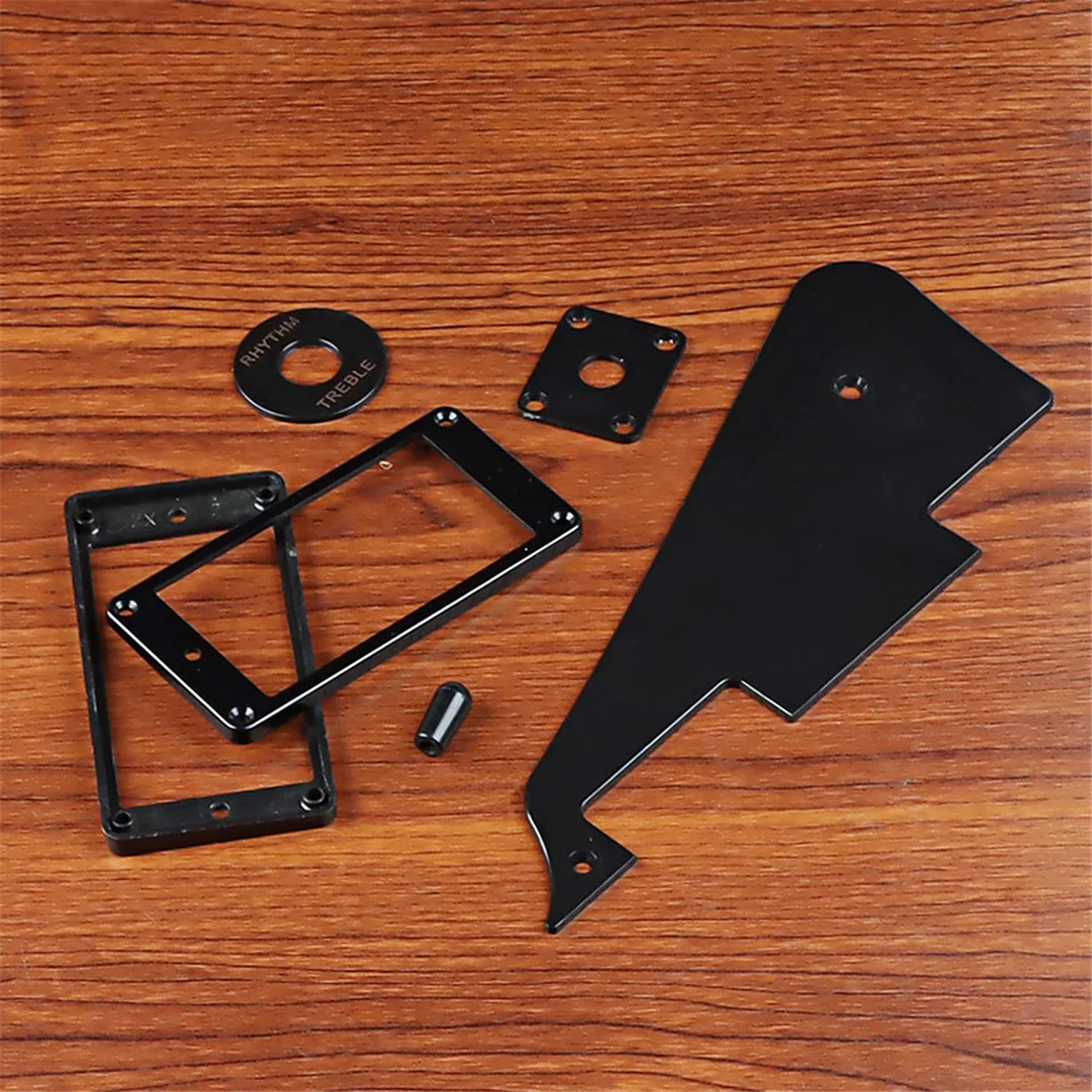 ABAZJ 1Ply Black Pickguard Back Plate Screws Set & Humbucker Pickup Ring & Switch Ring Fit Les Paul Pickguard Replacement
ABAZJ 1Ply Black Pickguard Back Plate Screws Set & Humbucker Pickup Ring & Switch Ring Fit Les Paul Pickguard Replacement