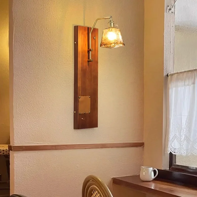 Novelty Rectangle Wood Wall Lights with Plug Amber Glass Creative Parlor Bedroom Sconce Lamp Dropshipping E27 Bulb Gold Metal
Novelty Rectangle Wood Wall Lights with Plug Amber Glass Creative Parlor Bedroom Sconce Lamp Dropshipping E27 Bulb Gold Metal