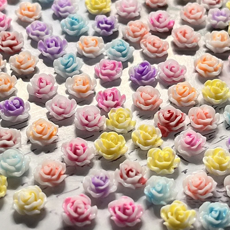 100Pcs Nail 8mm Resin Charms Flower Shaped Mini Nail Rhinestones Jewelry 3D Decals For Spring New Designs Charms Decorations
100Pcs Nail 8mm Resin Charms Flower Shaped Mini Nail Rhinestones Jewelry 3D Decals For Spring New Designs Charms Decorations