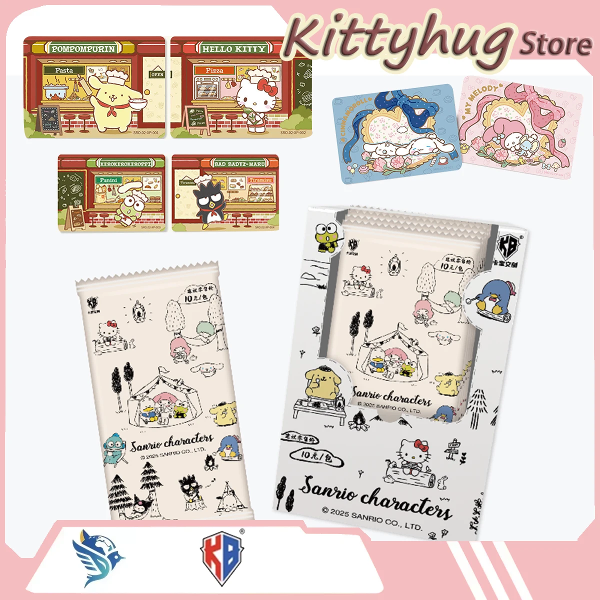Kabao Original Sanrio Family Collectible Card Part 2 Anime Merchandise Kuromi My Melody Collecting Gifts
Kabao Original Sanrio Family Collectible Card Part 2 Anime Merchandise Kuromi My Melody Collecting Gifts