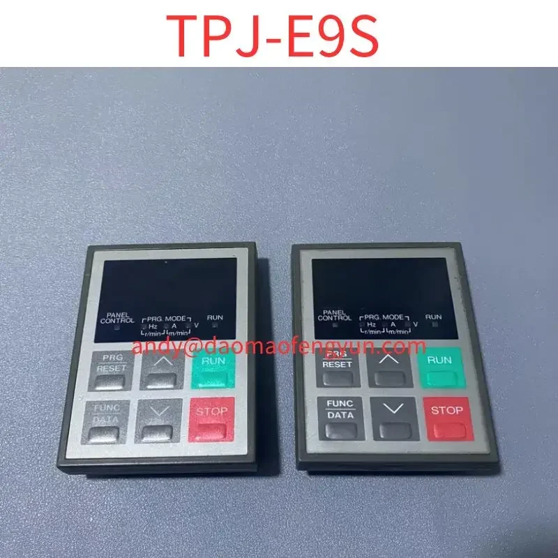 Second-hand TPJ-E9S Inverter control panel
Second-hand TPJ-E9S Inverter control panel
