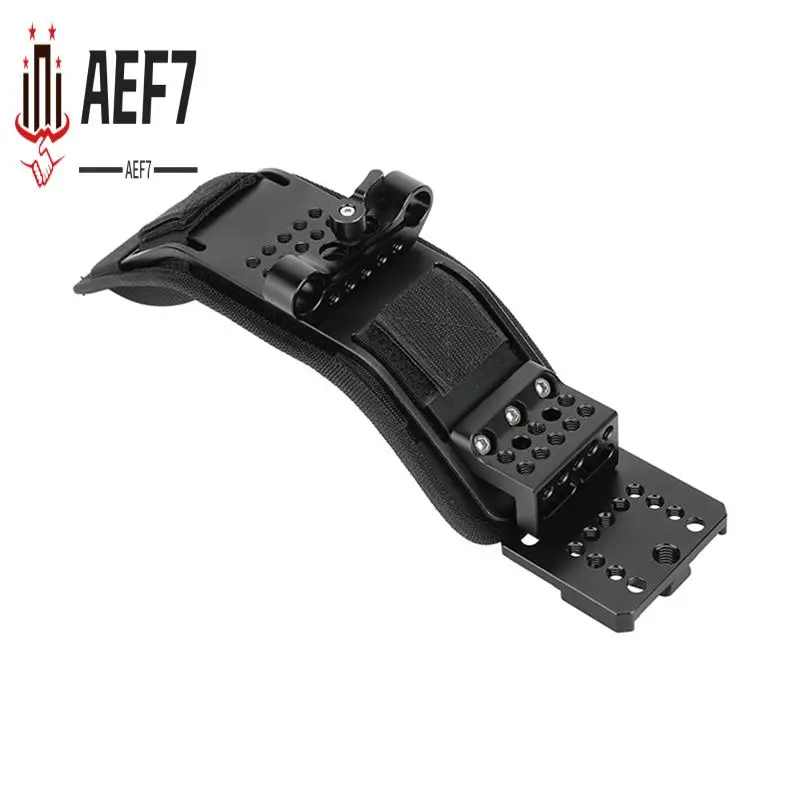 AEF7-Ergonomic Shoulder Pad Mount With V-Wedge Mount 15Mm LWS Rod Clamp For Sony VCT-U14 Tripod Adapter For Shoulder Rig
AEF7-Ergonomic Shoulder Pad Mount With V-Wedge Mount 15Mm LWS Rod Clamp For Sony VCT-U14 Tripod Adapter For Shoulder Rig