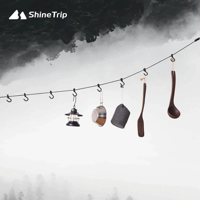 Shine Trip 4mm 4.3M Outdoor Camping Rope Hanging Rope Adjustable Clothes Line Clip -Shaped Hook For Hiking Tents Rope Strap
Shine Trip 4mm 4.3M Outdoor Camping Rope Hanging Rope Adjustable Clothes Line Clip -Shaped Hook For Hiking Tents Rope Strap