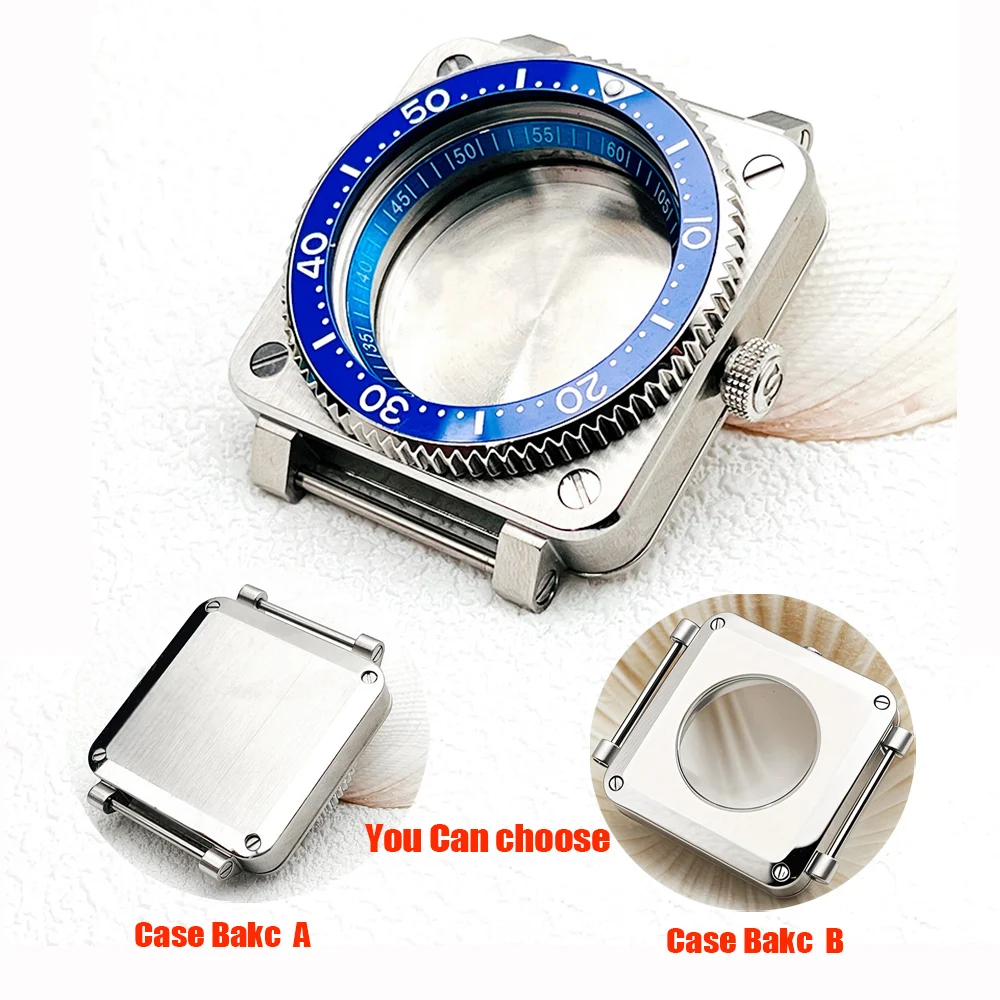 42mm Square Pilot Cockpit Case NH34 NH35 Case Fit for NH34 NH35 NH36 4R Movement Sapphire Crystal Glass SRPD SKX007 Watch Case
42mm Square Pilot Cockpit Case NH34 NH35 Case Fit for NH34 NH35 NH36 4R Movement Sapphire Crystal Glass SRPD SKX007 Watch Case