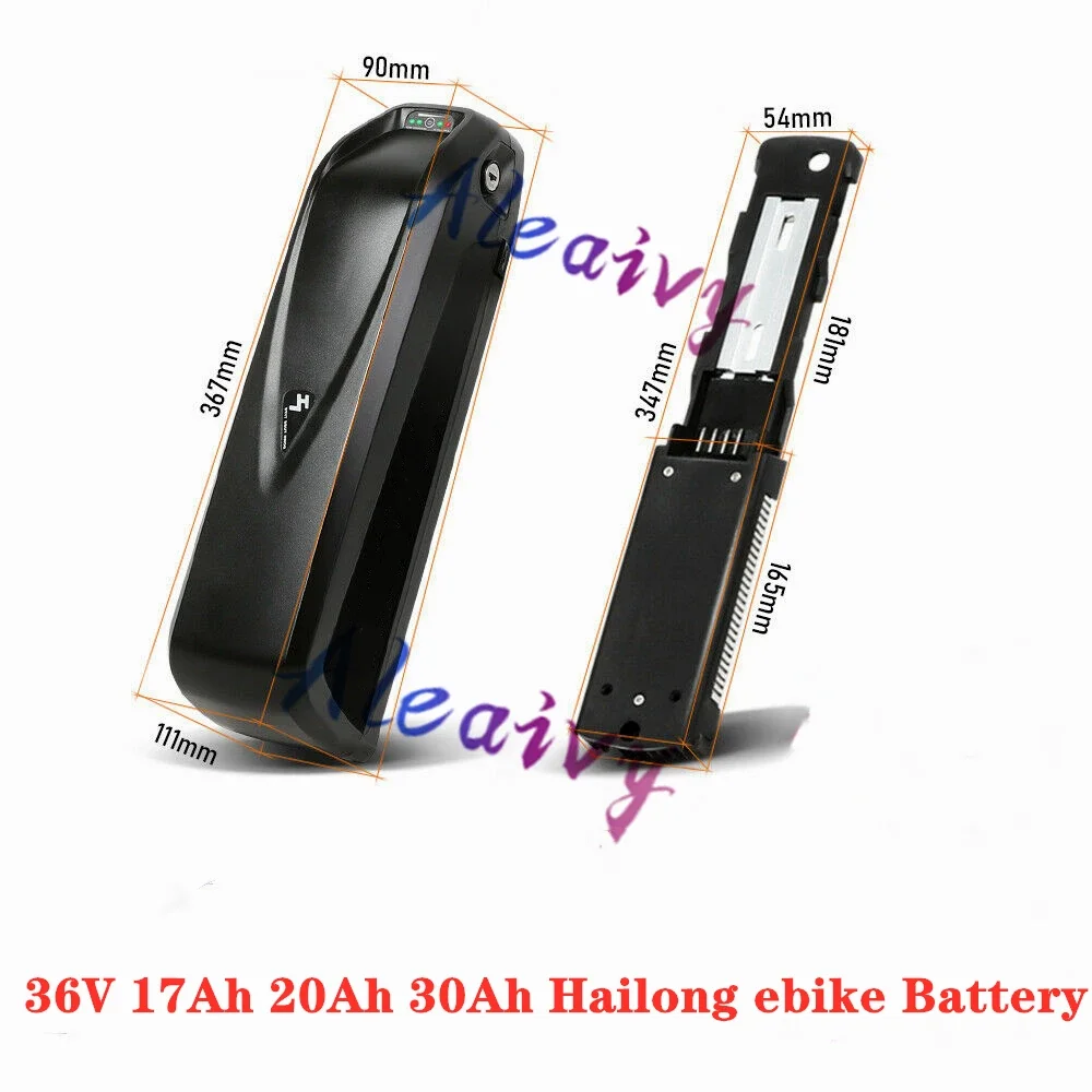 Original 36V Battery 30AH 48V Ebike Battery Hailong Electric Bike Battery 30A 500W750W 1000W 18650 Cell BBS02 BBS03 BBSHD Bafang
Original 36V Battery 30AH 48V Ebike Battery Hailong Electric Bike Battery 30A 500W750W 1000W 18650 Cell BBS02 BBS03 BBSHD Bafang