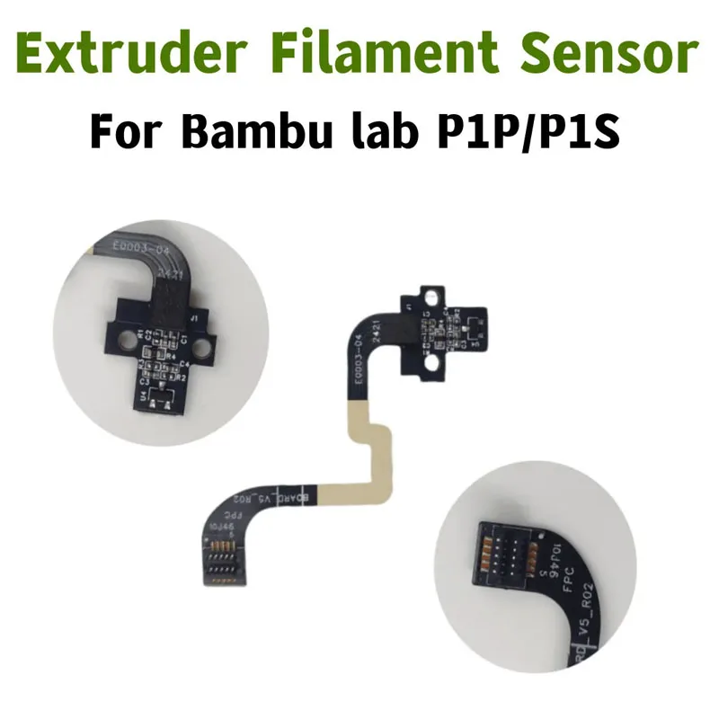 3D Printer Parts For Bambu Lab P1S P1P 3D Printer Extruder Filament Sensor Hall Switch Board Replacement Part for P1 Series
3D Printer Parts For Bambu Lab P1S P1P 3D Printer Extruder Filament Sensor Hall Switch Board Replacement Part for P1 Series