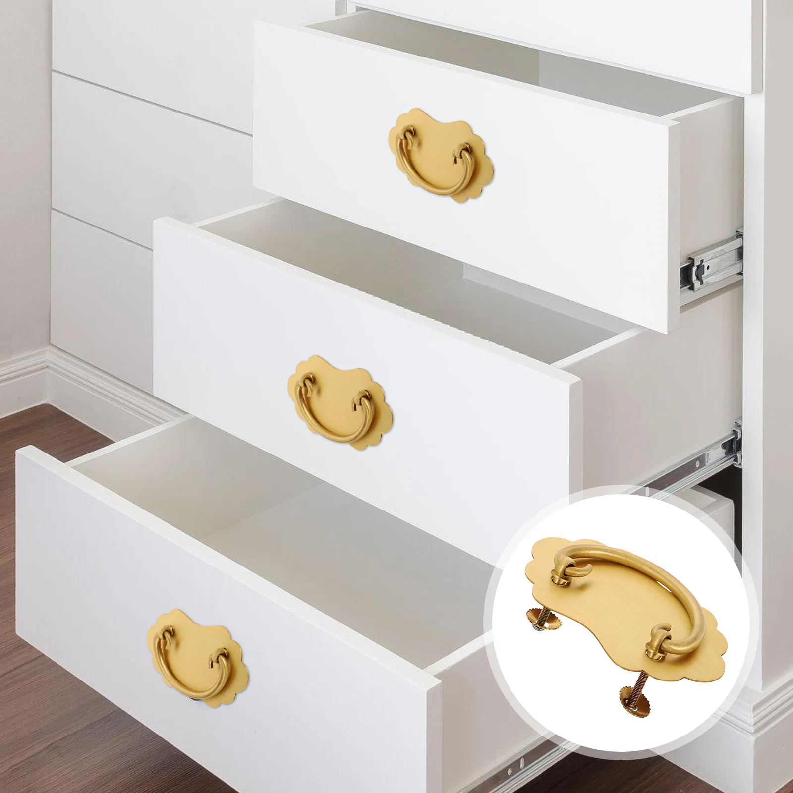 1pcs Vintage Brass Chinese Style Drawer Handle Ring Pull For Bookcase Cabinet Furniture Hardware Dual Hole Solid Handles
1pcs Vintage Brass Chinese Style Drawer Handle Ring Pull For Bookcase Cabinet Furniture Hardware Dual Hole Solid Handles