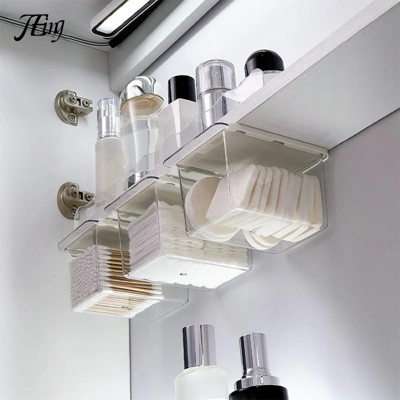 Drawer Style Storage Box Under The Mirror Cabinet Transparent Bathroom Cotton Stick Makeup Cotton Bathroom Pull-Out Storage
Drawer Style Storage Box Under The Mirror Cabinet Transparent Bathroom Cotton Stick Makeup Cotton Bathroom Pull-Out Storage