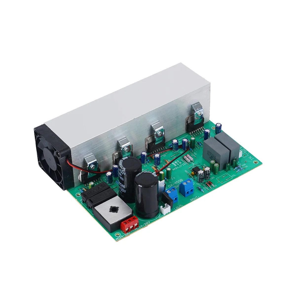 Плата усилителя TDA7294 PRO, 2,0 каналов, 200 Вт, Плата усилителя HiFi высокой мощности с воздушным охлаждением
Плата усилителя TDA7294 PRO, 2,0 каналов, 200 Вт, Плата усилителя HiFi высокой мощности с воздушным охлаждением