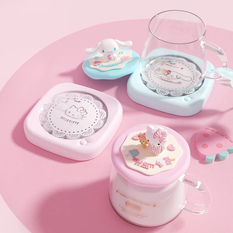 21Cm Sanrios Kawaii Hello Kittys Cinnamoroll Thermostat Cup Insulation Home Warm Coaster Heating Coaster Set
21Cm Sanrios Kawaii Hello Kittys Cinnamoroll Thermostat Cup Insulation Home Warm Coaster Heating Coaster Set