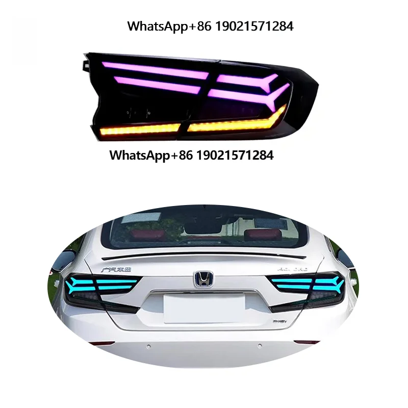 2018-2019 led tail lamp for Honda Accord Tail Lights Lamp with Yellow Turn Signal 24v New Condition
2018-2019 led tail lamp for Honda Accord Tail Lights Lamp with Yellow Turn Signal 24v New Condition