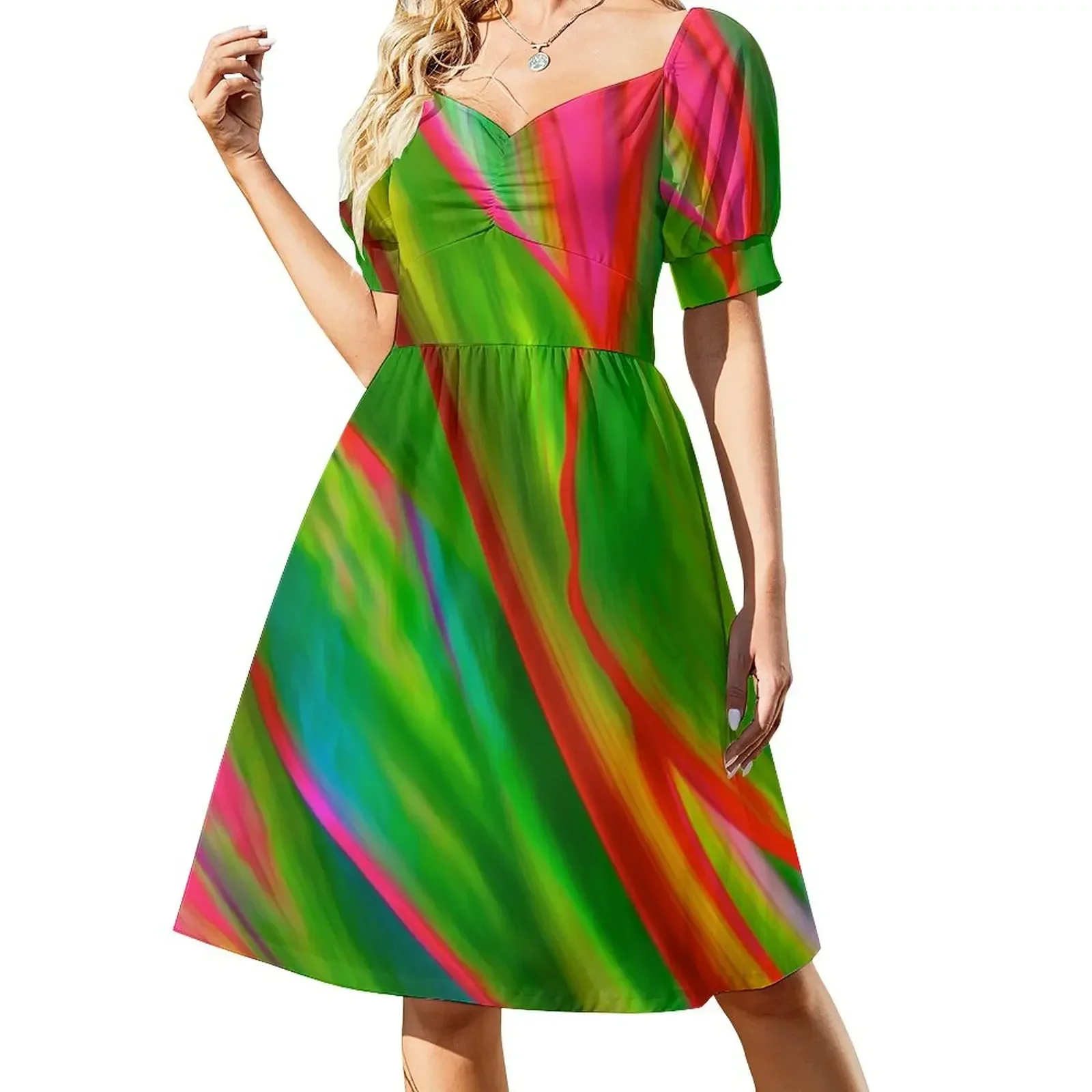 Ti Leaf Series #4 Short-Sleeved Dress summer dress daily party dresses women dress
Ti Leaf Series #4 Short-Sleeved Dress summer dress daily party dresses women dress