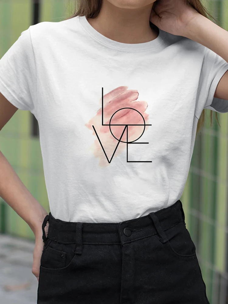 Short Sleeve Tshirt White Cat Love Print T Shirt O-Neck Loose Summer White Tee Top Ladies Clothes Casual Short Sleeve T Shirt
Short Sleeve Tshirt White Cat Love Print T Shirt O-Neck Loose Summer White Tee Top Ladies Clothes Casual Short Sleeve T Shirt
