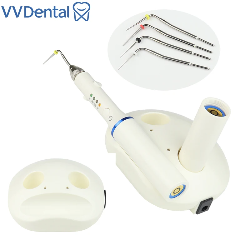 Dental Cordless Gutta Percha Root Canal Filling Obturation Pen with 4 Tips 3 Second Heating Dental Gutta-percha Cutter
Dental Cordless Gutta Percha Root Canal Filling Obturation Pen with 4 Tips 3 Second Heating Dental Gutta-percha Cutter