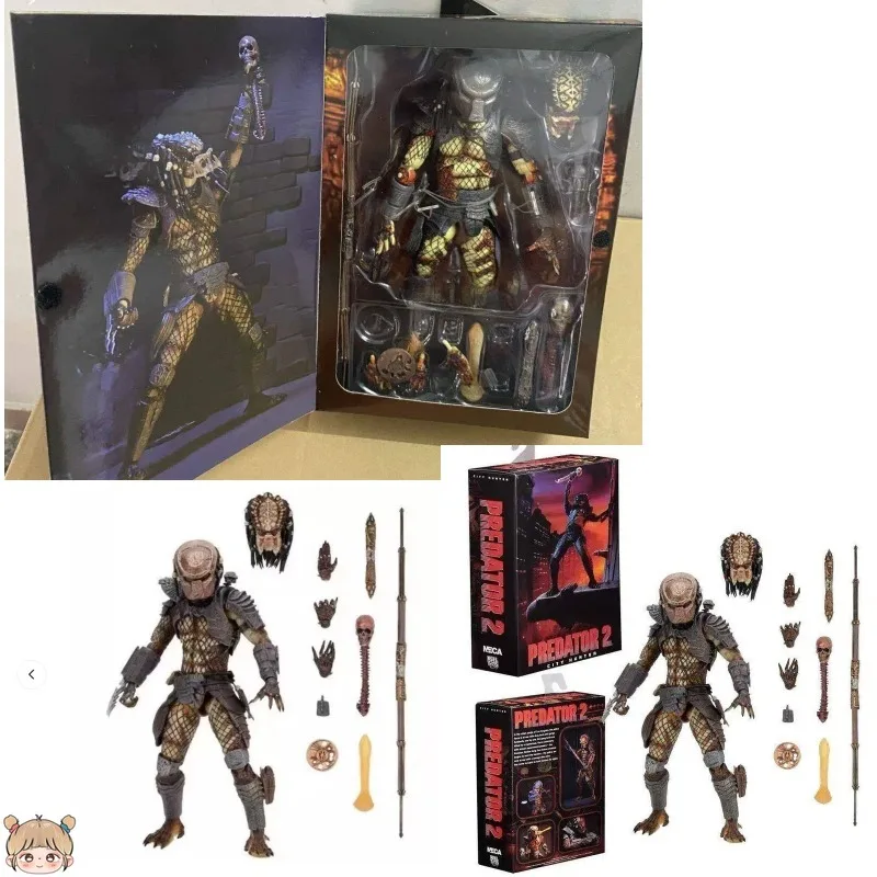 Predator 2 City Hunter Elder Predator 7 Inch Articulated Action Figure Collectible Model for Adult Collectors Toys
Predator 2 City Hunter Elder Predator 7 Inch Articulated Action Figure Collectible Model for Adult Collectors Toys