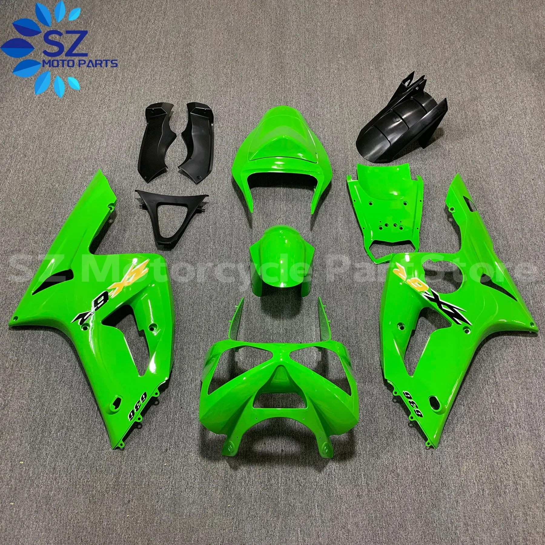 New ABS Plastic Motorcycle Fairing kit Fit For Ninja ZX6R 636 ZX-6R 2003 2004 03 04 Custom full fairings bodywork
New ABS Plastic Motorcycle Fairing kit Fit For Ninja ZX6R 636 ZX-6R 2003 2004 03 04 Custom full fairings bodywork