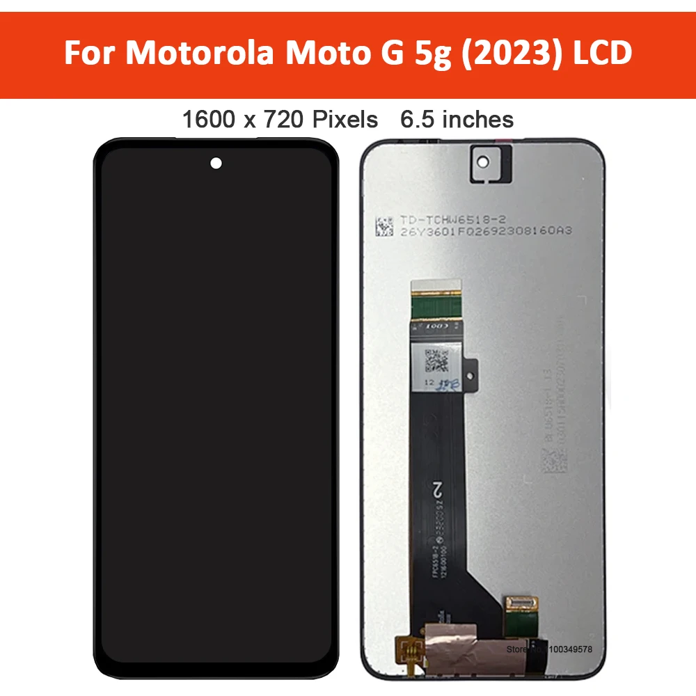 6.5" IPS LCD For Motorola Moto G 5G 2023 LCD Display Touch Screen Digiziter For Moto G 5G 2023 LCD Display Replacement Parts
6.5" IPS LCD For Motorola Moto G 5G 2023 LCD Display Touch Screen Digiziter For Moto G 5G 2023 LCD Display Replacement Parts