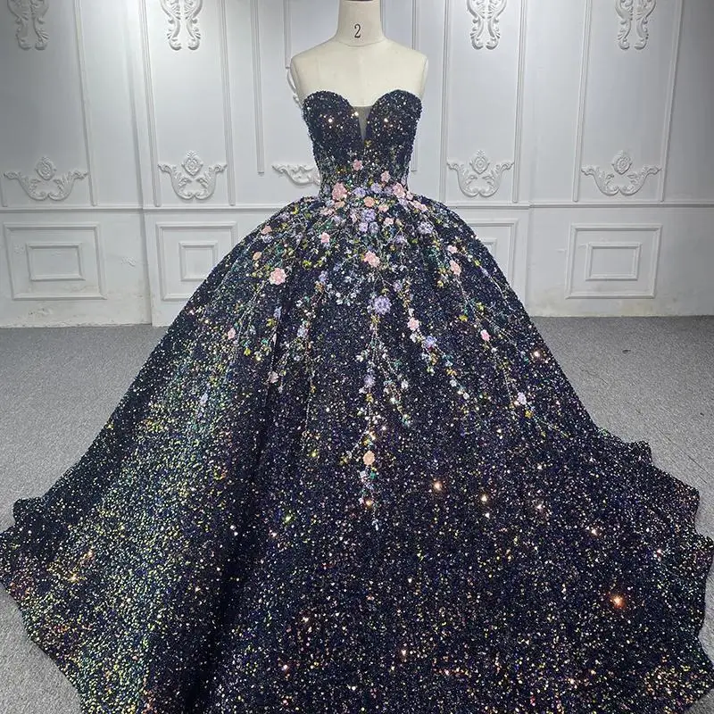 customized Luxury Black Quinceanera Dresses Ball Gown Sequined Vestidos De 15 Años 2025 Applique Sweetheart
customized Luxury Black Quinceanera Dresses Ball Gown Sequined Vestidos De 15 Años 2025 Applique Sweetheart