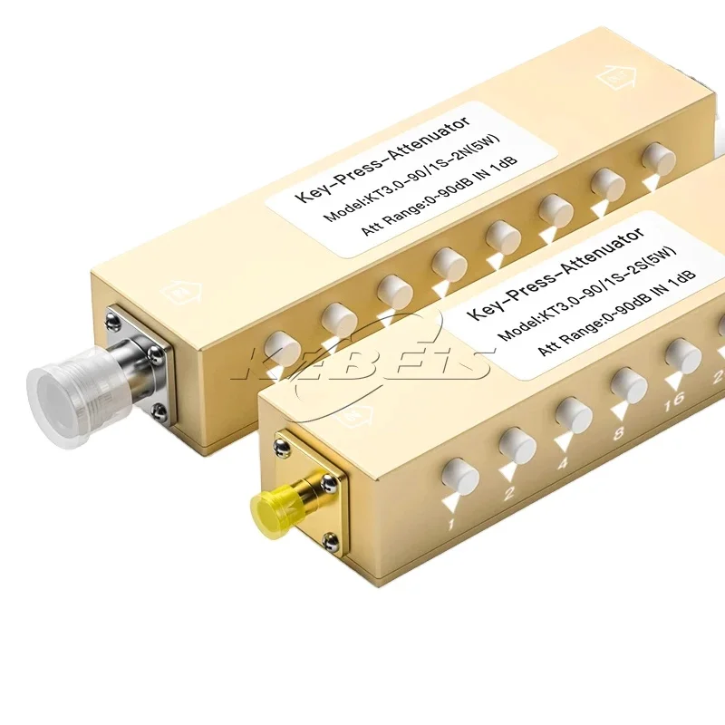 1PCS Key Press 2W 5W N Type SMA RF Adjustable Button Signal Attenuator 0-30dB 60dB 90dB Button Step Adjustable Attenuator 0-4GHz
1PCS Key Press 2W 5W N Type SMA RF Adjustable Button Signal Attenuator 0-30dB 60dB 90dB Button Step Adjustable Attenuator 0-4GHz