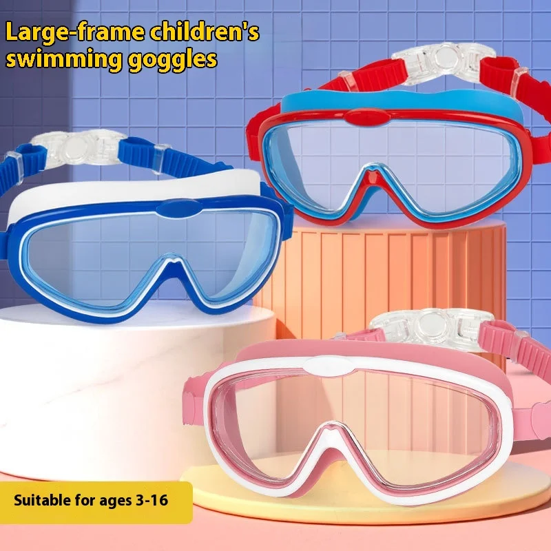 Teenagers' Large-frame Children's Swimming Goggles, Waterproof and Anti-fog High-definition Swimming Goggles
Teenagers' Large-frame Children's Swimming Goggles, Waterproof and Anti-fog High-definition Swimming Goggles
