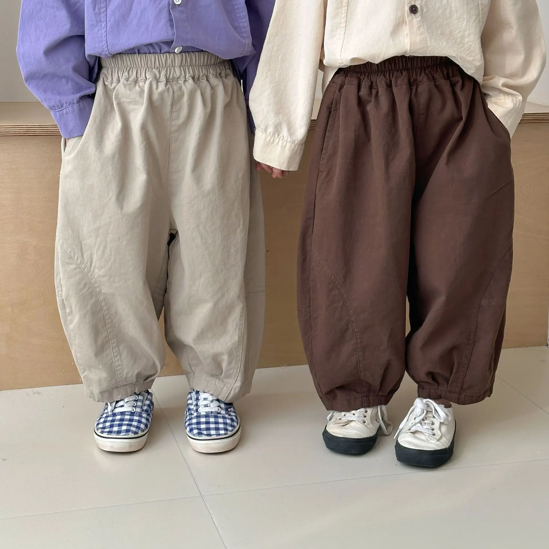 2025 New Spring Children Casual Pants Girls Loose Wide Leg Pants 1-8 Years Toddler Kids Clothes Boys Harem Cargo Pants Trousers
2025 New Spring Children Casual Pants Girls Loose Wide Leg Pants 1-8 Years Toddler Kids Clothes Boys Harem Cargo Pants Trousers