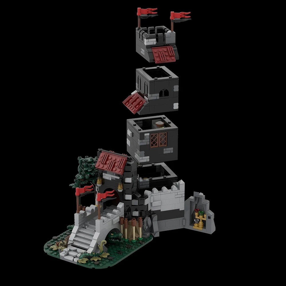 MOC- 215134 Средневековая модульная архитектура серии Wolfpack Tower Manor Модель Строительный блок DIY Сборка кирпичей Детские игрушки
MOC- 215134 Средневековая модульная архитектура серии Wolfpack Tower Manor Модель Строительный блок DIY Сборка кирпичей Детские игрушки
