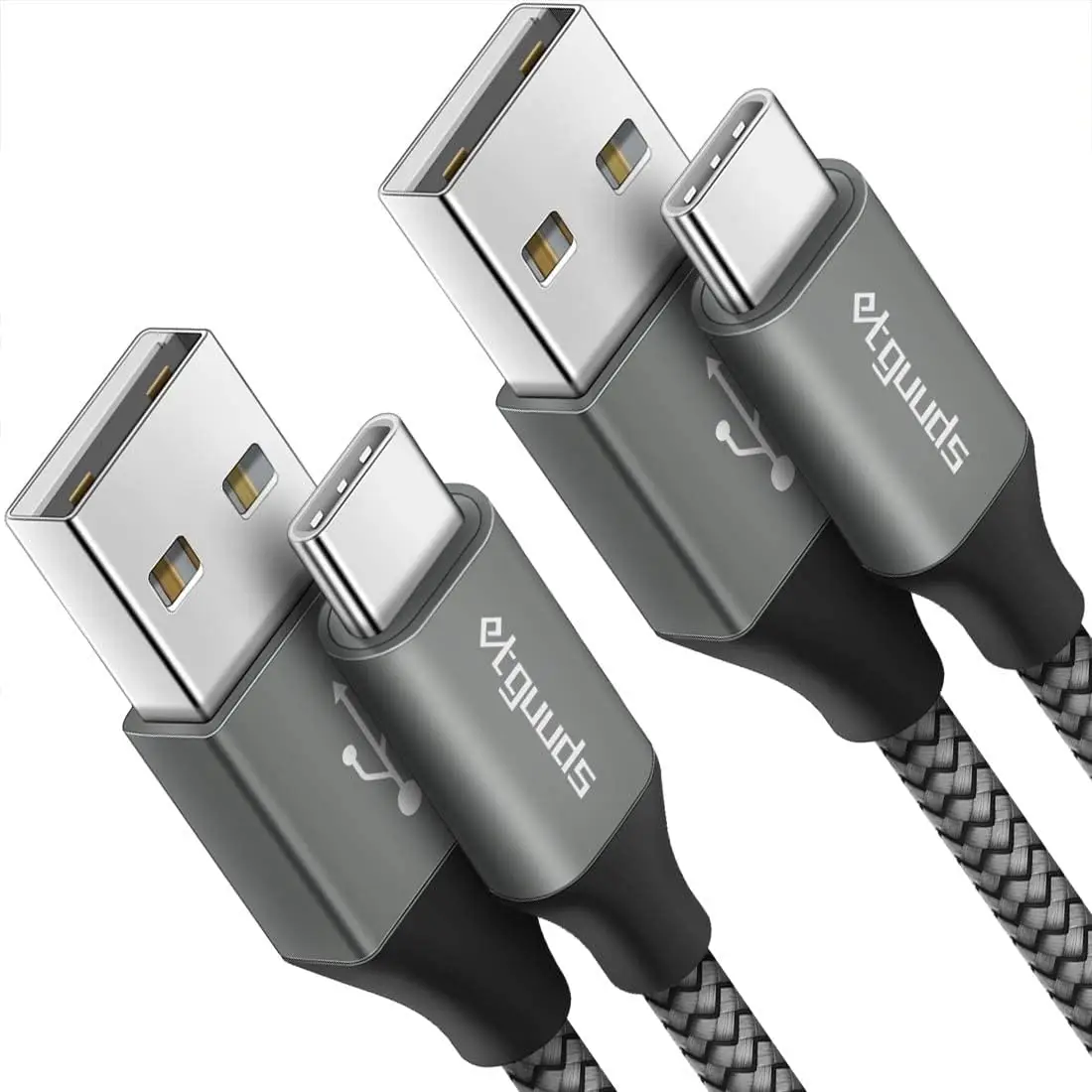 USB A to USB C Cable 3ft, 2-Pack Fast Charging Nylon Braided Type C Charger Cord Compatible with Samsung Galaxy S25 S24 S23 S22 S21 S20, iPhone 17 16 15 Pro Max, Moto, Pixel, LG, Gray
USB A to USB C Cable 3ft, 2-Pack Fast Charging Nylon Braided Type C Charger Cord Compatible with Samsung Galaxy S25 S24 S23 S22 S21 S20, iPhone 17 16 15 Pro Max, Moto, Pixel, LG, Gray