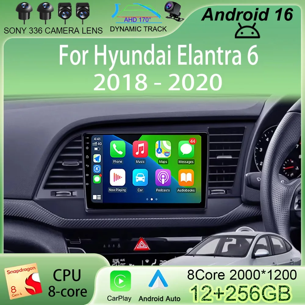 Android 16 Carplay Auto Car Radio For Hyundai Elantra 6 2018 2019 2020 RHD GPS Recorder Multimedia Player Head Unit 4G+WiFi DSP
Android 16 Carplay Auto Car Radio For Hyundai Elantra 6 2018 2019 2020 RHD GPS Recorder Multimedia Player Head Unit 4G+WiFi DSP
