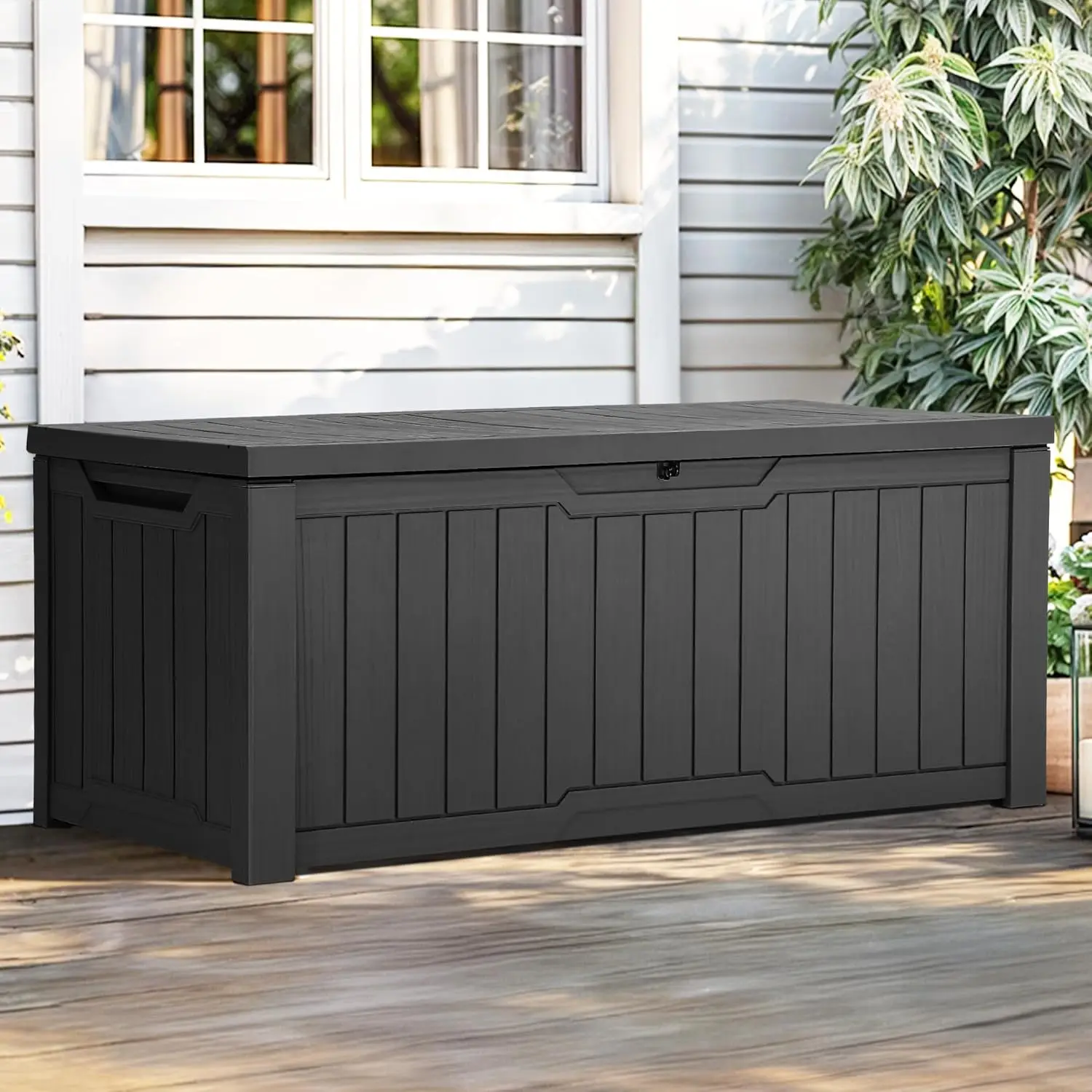 Outdoor Storage Box,120 Gallon Waterproof Deck Box for Garden Tools,Patio Cushions, and Pool Accessories,Lockable, Easy Assembly
Outdoor Storage Box,120 Gallon Waterproof Deck Box for Garden Tools,Patio Cushions, and Pool Accessories,Lockable, Easy Assembly