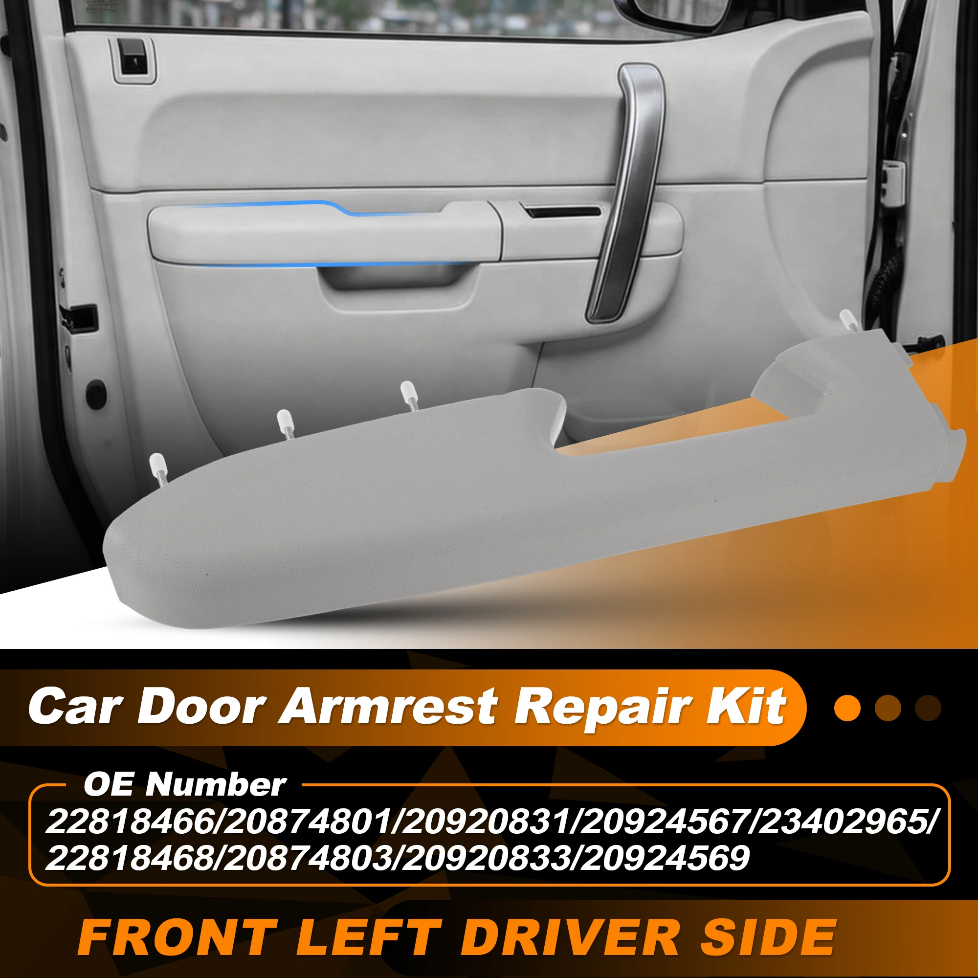 UXCELL 22818466 Front Left Driver Side Door Armrest Repair Kit for Chevy Silverado GMC Sierra 1500 2500HD 3500HD 2010 2014
UXCELL 22818466 Front Left Driver Side Door Armrest Repair Kit for Chevy Silverado GMC Sierra 1500 2500HD 3500HD 2010 2014