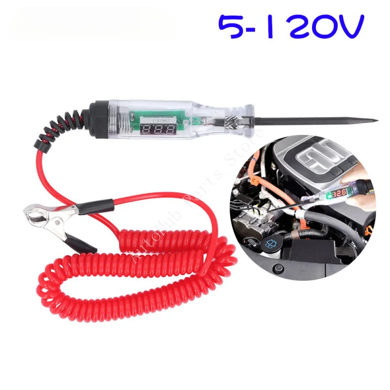 10 pieces 5-120V car volt tester Extensible line LED digital voltage diagnostic pen
10 pieces 5-120V car volt tester Extensible line LED digital voltage diagnostic pen