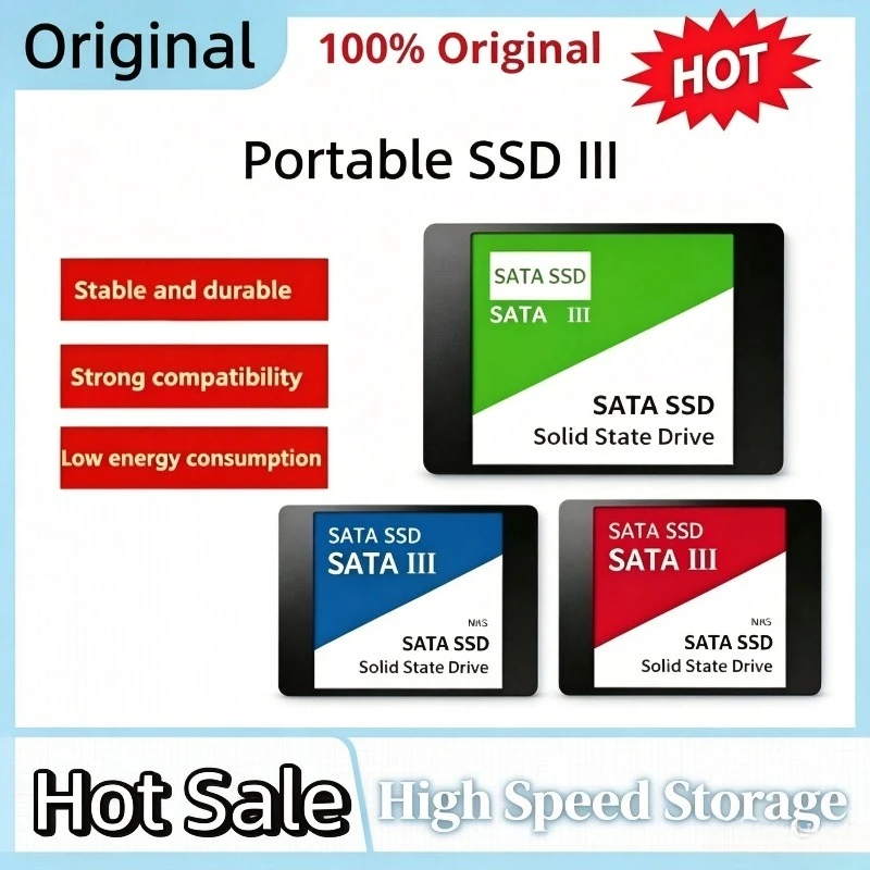 Original External SSD USB 3.1 Interface Portable High Speed Solid State Drive 560MB/s Ultra Thin Design for Mac PC File Storage
Original External SSD USB 3.1 Interface Portable High Speed Solid State Drive 560MB/s Ultra Thin Design for Mac PC File Storage