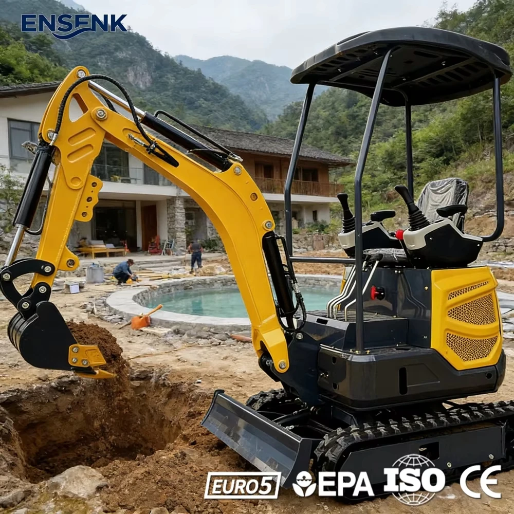 Mini Excavator For Construction 1.7Ton 1.8Ton 2.2Ton Diesel Yanmar Engine Garden Machine Agricultural Equipment Europe
Mini Excavator For Construction 1.7Ton 1.8Ton 2.2Ton Diesel Yanmar Engine Garden Machine Agricultural Equipment Europe