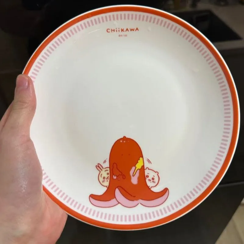 Новинка 2025 года: Эксклюзивная керамическая тарелка Chiikawa из Гонконга – милый поднос для завтрака, десертница, декоративная посуда в стиле каваи
Новинка 2025 года: Эксклюзивная керамическая тарелка Chiikawa из Гонконга – милый поднос для завтрака, десертница, декоративная посуда в стиле каваи
