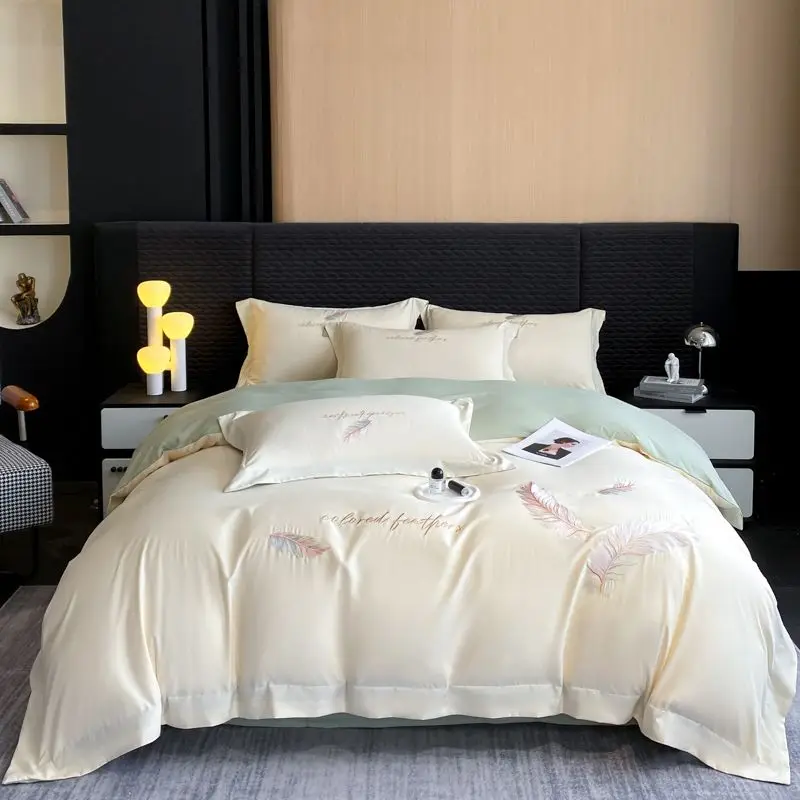 Luxury Princess Style Embroidered Bedding Set - 3/4 Piece Girly Premium Non-Cotton Duvet Cover & Sheets
Luxury Princess Style Embroidered Bedding Set - 3/4 Piece Girly Premium Non-Cotton Duvet Cover & Sheets