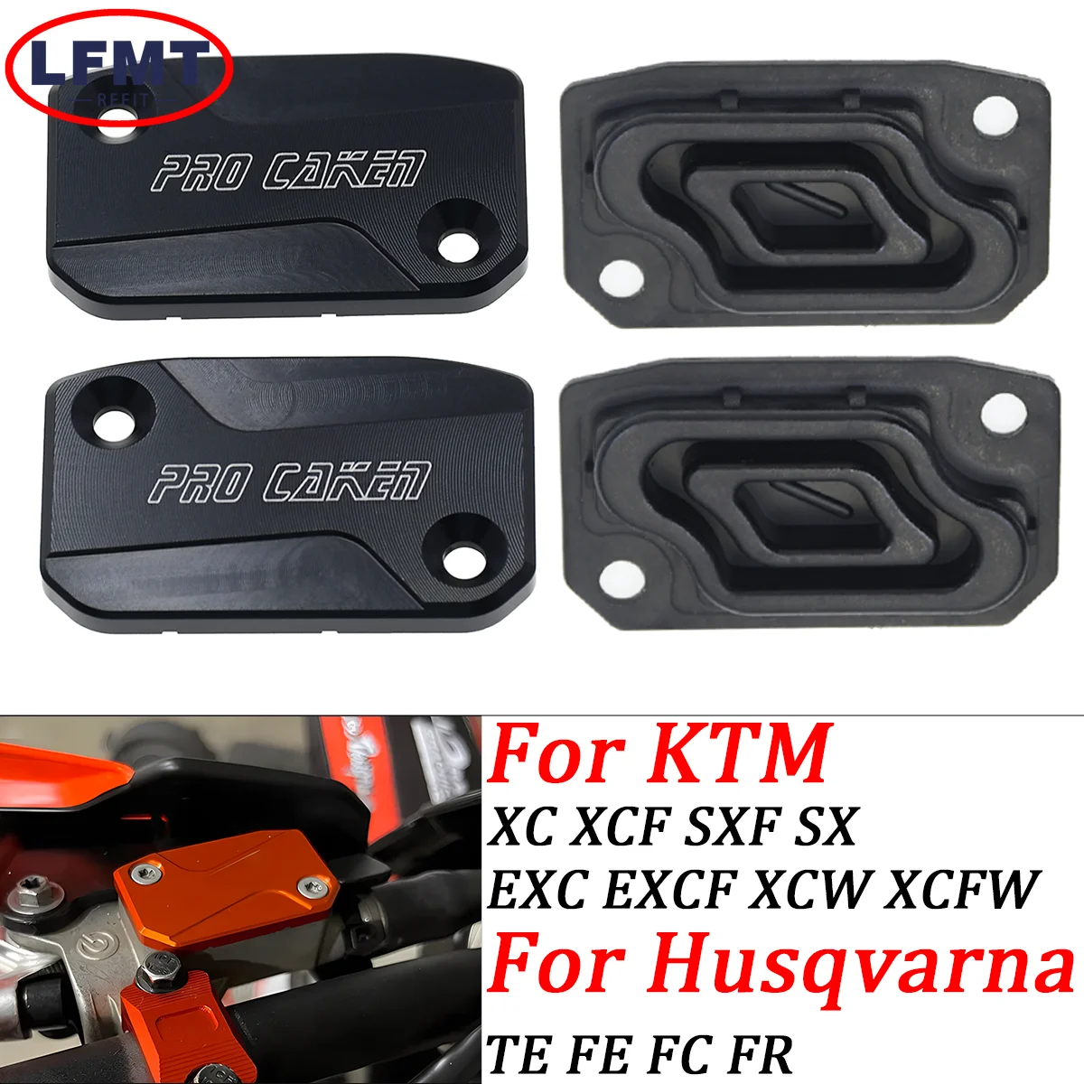 Motorcycle CNC Front Brake Clutch Fluid Reservoir Cover Cap For KTM EXC EXCF SX SXF XC XCF XCW XCFW 125 150 250 300 350 450 500
Motorcycle CNC Front Brake Clutch Fluid Reservoir Cover Cap For KTM EXC EXCF SX SXF XC XCF XCW XCFW 125 150 250 300 350 450 500