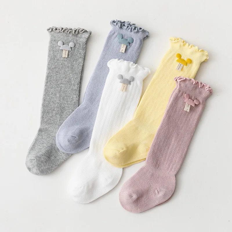 Solid Color Baby Knee Over Socks Spring Autumn Loose Mouth Kids Long Tube Stockings 0-3Year Boy Girl Infant Cotton Sock Footwear
Solid Color Baby Knee Over Socks Spring Autumn Loose Mouth Kids Long Tube Stockings 0-3Year Boy Girl Infant Cotton Sock Footwear